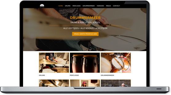 website Drummermeer in Nieuw Vennepwebsite Huis te Zaanen in Haarlem